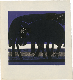 Lot 7171, Auction  116, Grieshaber, HAP, Tiefebene 