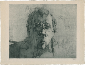 Lot 7216, Auction  116, Janssen, Horst, Na is gut (Selbstbildnis)