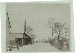 Lot 7221, Auction  116, Kalckreuth, Leopold Graf von, Winterlandschaft