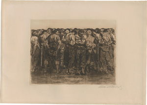 Lot 7241, Auction  116, Kollwitz, Käthe, Die Gefangenen