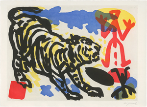 Lot 7357, Auction  116, Penck, A. R., Motiv VIII, aus: Berlin Suite