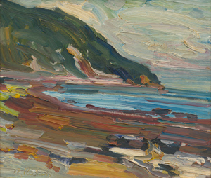 Lot 7376, Auction  116, Richard, René, Küstenzug in Charlevoix in Québec