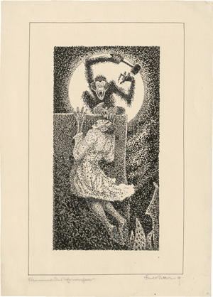 Lot 7384, Auction  116, Ritter, Karl, "Trommelnder Schrecken"; "Leichenraub"; "Unheimliche Straße"