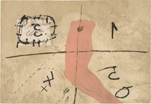 Lot 7431, Auction  116, Tàpies, Antoni, Signes et bras