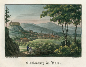 Lot 99, Auction  117, Jügel, Friedrich, Erinnerungen an den Harz