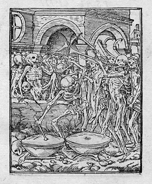 Lot 1498, Auction  117, Gilles Corrozet und Holbein, Hans, Imagines Mortis. His accesserunt Epigrammata, è Gallico idiomate à 