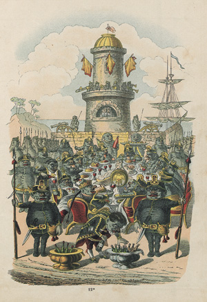 Lot 2198, Auction  117, Glassbrenner, Adolf, Die Insel Marzipan