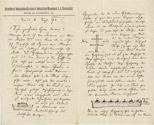 Lot 2577, Auction  117, Kerner von Marilaun, Anton, Konvolut Briefe, Postkarten und Manuskripte