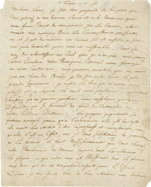 Lot 2618, Auction  117, Friedrich II., der Große, König von Preußen, Eigenhänd. Brief an seine Schwester