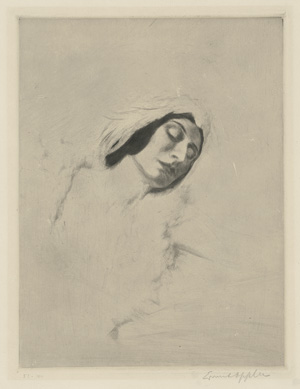 Lot 3307, Auction  117, Oppler, Ernst und Pawlowa, Anna, Anna Pawlowa als "Sterbender Schwan"