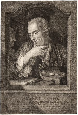 Lot 5246, Auction  117, Fratrel, Joseph, Bildnis des Malers Lambert Krahe