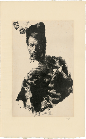 Lot 5400, Auction  117, Greiner, Otto, Studienblatt mit Bildnissen von Hans Hess und Albert Klesse