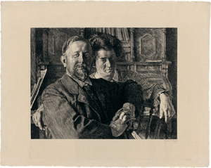 Lot 5401, Auction  117, Greiner, Otto, Das Ehepaar Langheinrich