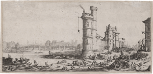 Lot 5459, Auction  117, Callot, Jacques, Vue du Pont-Neuf