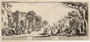 Lot 5460, Auction  117, Callot, Jacques, Les grandes misères de la guerre