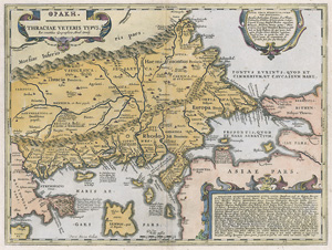 Lot 118, Auction  118, Ortelius, Abraham, Thraciae veteris typus