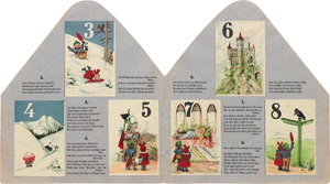 Lot 2544, Auction  118, Weihnachtskalender, Weihnachtskalender