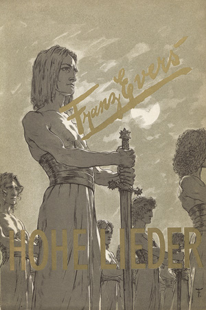 Lot 3349, Auction  118, Evers, Franz und Fidus - Illustr., Hohe Lieder