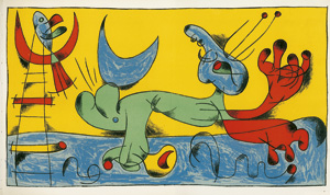 Lot 3638, Auction  118, Prévert, Jacques und Miró, Joan - Illustr., Joan Miró