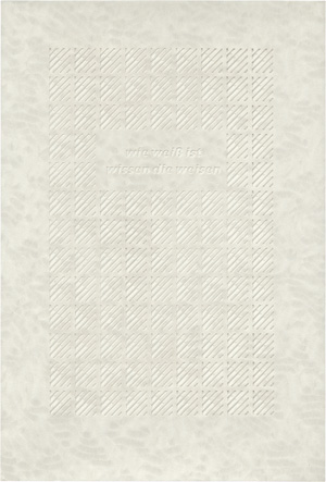 Lot 3813, Auction  118, Wie weiß ist wissen die Weisen, Lyrik und Prosa zur Farbe Weiß