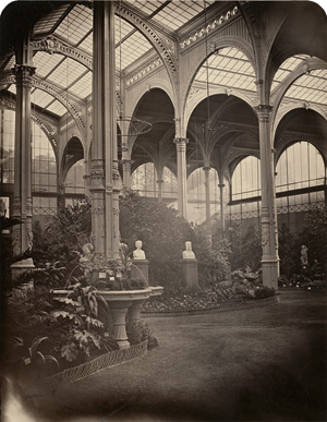 Lot 4084, Auction  118, Schwarz, C., Old "Wilhelma" greenhouse, Botantical Gardens, Stuttgart