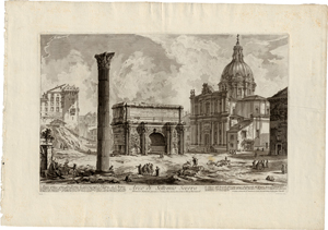 Lot 5264, Auction  118, Piranesi, Giovanni Battista, Arco di Settimio Severo
