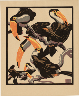 Lot 5347, Auction  118, Bresslern-Roth, Norbertine, Pfefferfresser