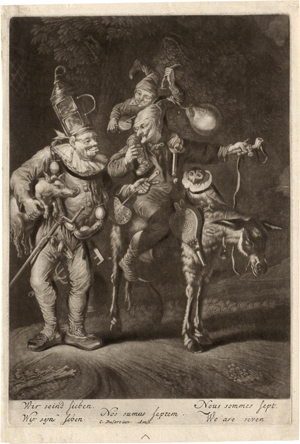 Lot 5468, Auction  118, Gole, Jacob, Wir sind sieben / Nos sumus septem