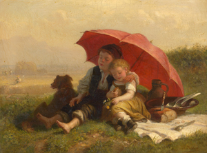 Lot 6142, Auction  118, Köckert, Julius, Mittagsruhe