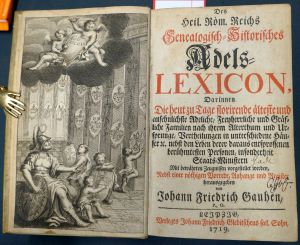 Lot 432, Auction  119, Gauhe, Johann Friedrich, Genealogisch-Historisches Adels-Lexicon