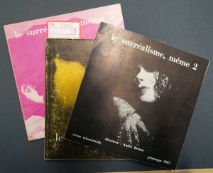 Lot 3345, Auction  119, Surréalisme même, Le, Nummern 1-3 (von 5)