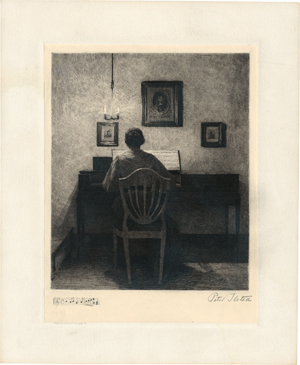 Lot 5328, Auction  119, Ilsted, Peter, Spielende Dame