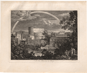 Lot 5337, Auction  119, Koch, Joseph Anton, Vierzehn  römische Ansichten