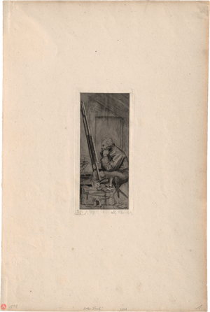 Lot 5389, Auction  119, Klinger, Max, Der Künstler in der Dachtsube