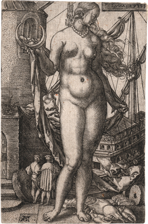 Lot 5414, Auction  119, Aldegrever, Heinrich, Luna