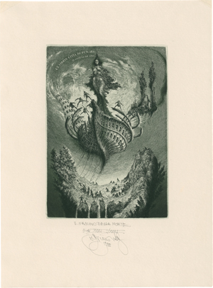 Lot 7039, Auction  119, Brunovsky, Albin, Il Fascino della Morte