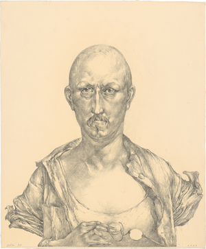 Lot 8259, Auction  119, Zander, Heinz, Selbstportrait