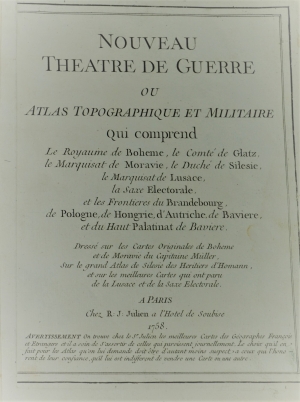 Lot 313, Auction  120, Julien, Roch-Joseph, Nouveau theatre de Guerre ou atlas topographique et militaire