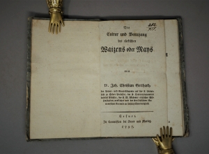 Lot 465, Auction  120, Gotthard, Johann Christian, Die Cultur und Benutzung des türkischen Waizens oder Mays