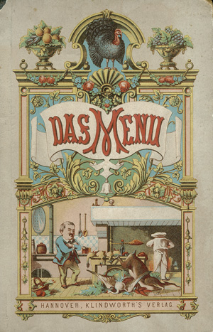 Lot 526, Auction  120, Malortie, Ernst von, Das Menu