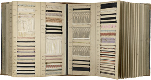 Lot 563, Auction  120, Borten- und Bändersammlung, Musterkatalog