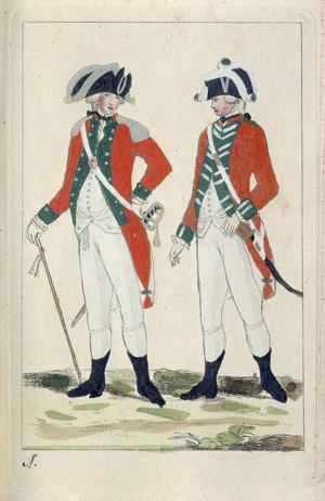 Lot 589, Auction  120, Ronnenberg, J. G. F., Abbildung der Chur-Hannoverschen Armee-Uniformen