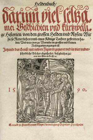 Lot 1056, Auction  120, Feyerabend, Sigmund und Amman, Jost, Heldenbuch, darinn viel seltzamer Geschichten 