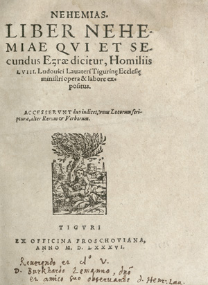 Lot 1108, Auction  120, Sammelband mit 5 Bibelkommentaren, aus Basler und Zürcher Offizinen