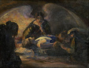 Lot 1588, Auction  120, Firle, Walther, Der Todesengel - Die Beweinung Christi