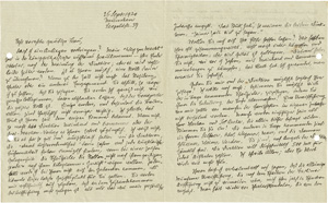 Lot 2349, Auction  120, Mann, Heinrich, 2 Briefe an Tilla Durieux