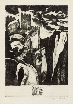 Lot 3371, Auction  120, Gobineau, Joseph Arthur de und Steiner-Prag, Hugo - Illustr., Die Liebenden von Kandahar. Original-Radierungen von Hugo Steiner-Prag.