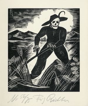 Lot 3715, Auction  120, Richter, Fritz, Der Bauerntotentanz