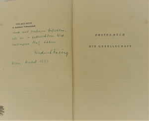 Lot 3806, Auction  120, Torberg, Friedrich, Abschied (Widmungsexemplar)