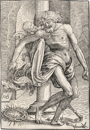 Lot 5014, Auction  120, Baldung, Hans, Christus mit den Passionsinstrumenten von einem Engel getragen